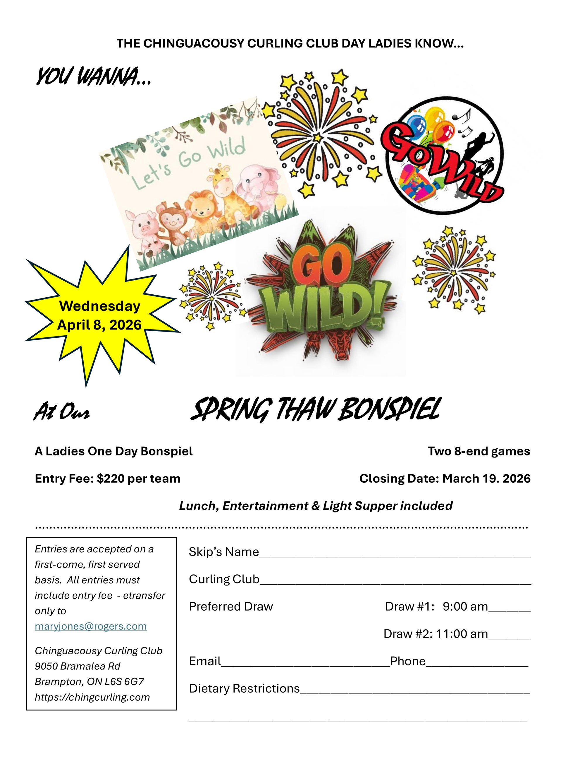 2026 spring Thaw flyer April 8 2026